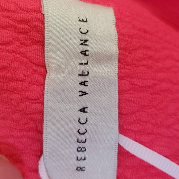 Rebecca Vallance Halter Dress 4 NWOT  Peach lined No Bow - Picture 5 of 8